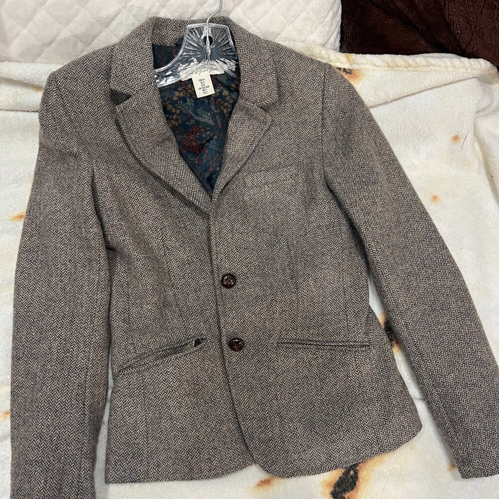 H&M herringbone blazer